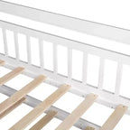 Struttura Letto a Casetta per Bambini con Letto Estraibile, Una Piazza e Mezza/Matrimoniale, 1-2 Bambini