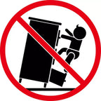 Mobile lavabo da bagno marrone in legno massello di mango con 2 scomparti