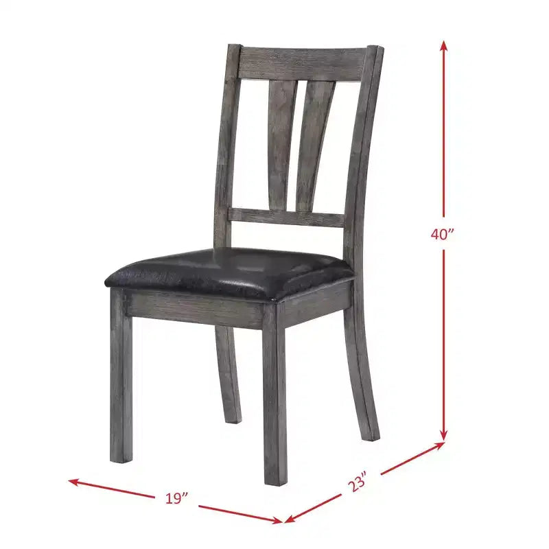 Set da pranzo allungabile quadrato in rovere grigio, 5 pezzi, per 4-6 persone