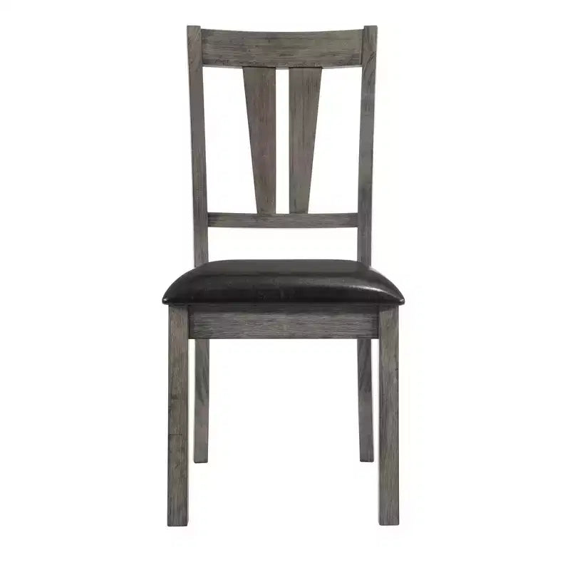Set da pranzo allungabile quadrato in rovere grigio, 5 pezzi, per 4-6 persone