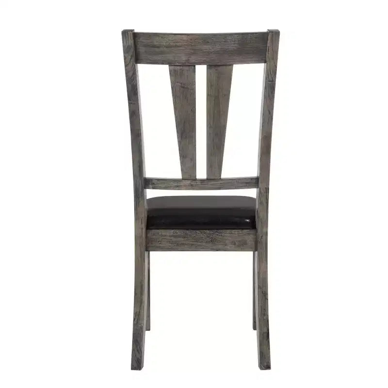 Set da pranzo allungabile quadrato in rovere grigio, 5 pezzi, per 4-6 persone