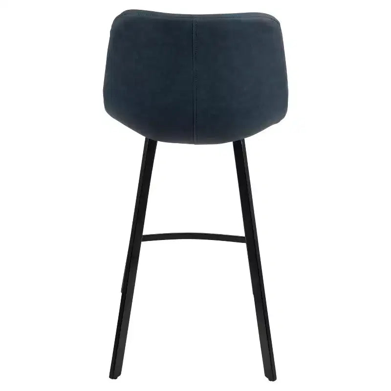 Set di 2 Sgabelli Quadrati Industriali Altezza Bancone, Posti a sedere: 2