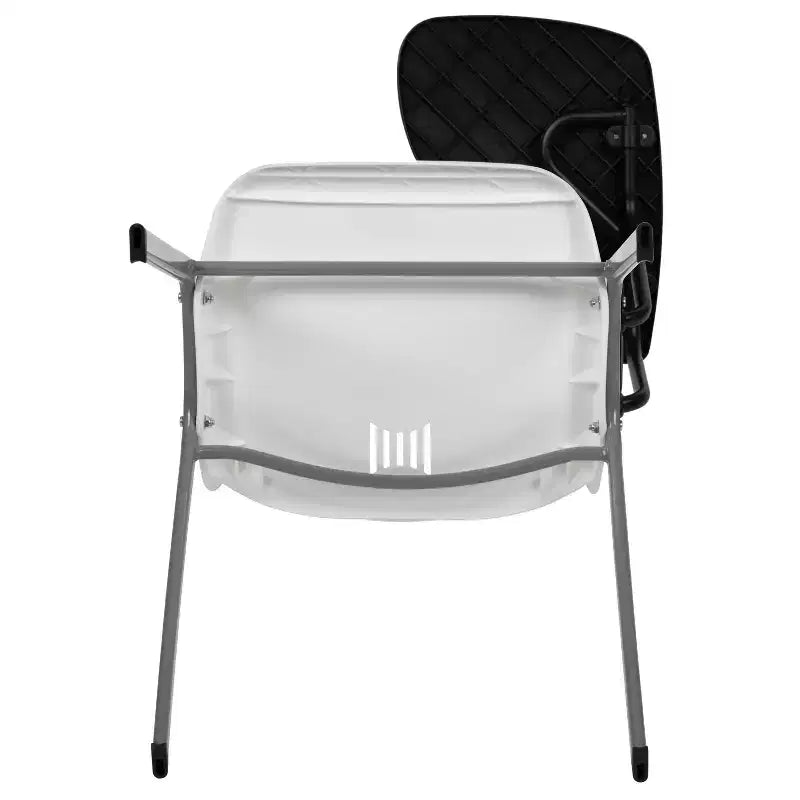 Sedia con Scocca Ergonomica con Tavoletta Ribaltabile per Mancini, Monoposto