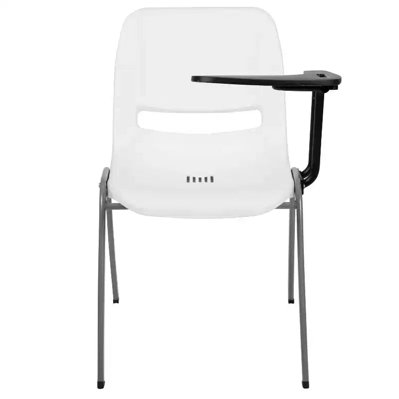 Sedia con Scocca Ergonomica con Tavoletta Ribaltabile per Mancini, Monoposto