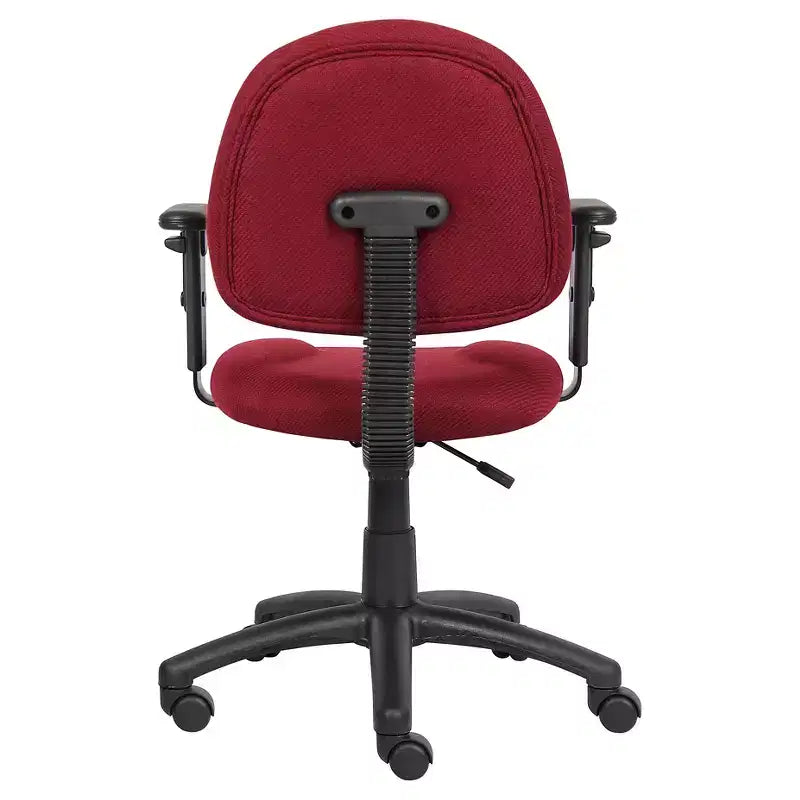 Sedia da ufficio Posture con braccioli regolabili, monoposto – Nero/Blu/Bordeaux/Grigio