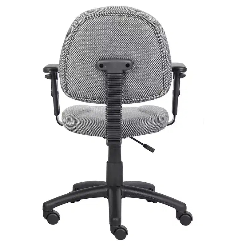 Sedia da ufficio Posture con braccioli regolabili, monoposto – Nero/Blu/Bordeaux/Grigio