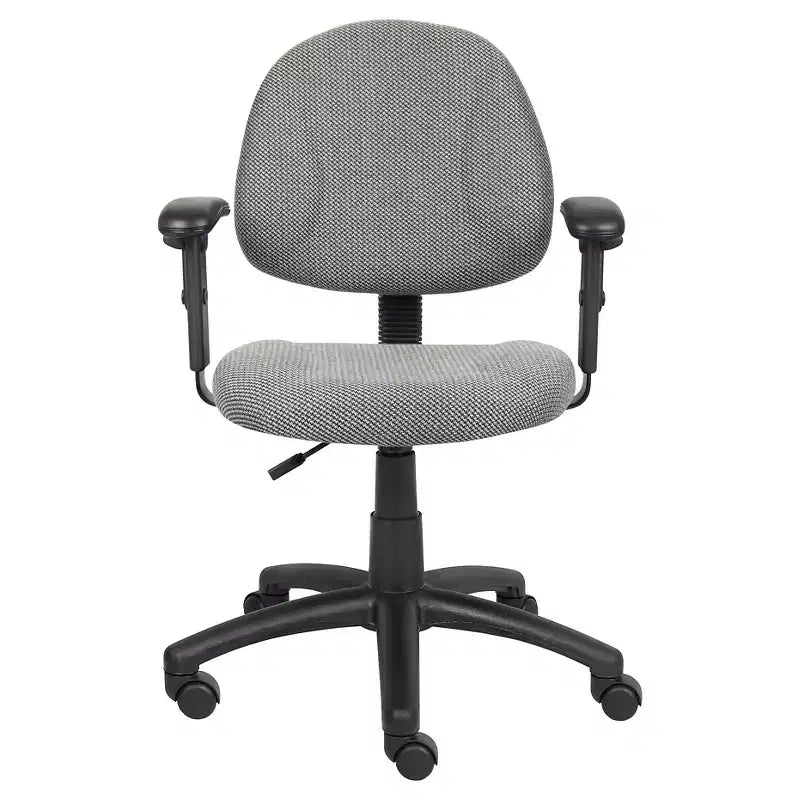 Sedia da ufficio Posture con braccioli regolabili, monoposto – Nero/Blu/Bordeaux/Grigio