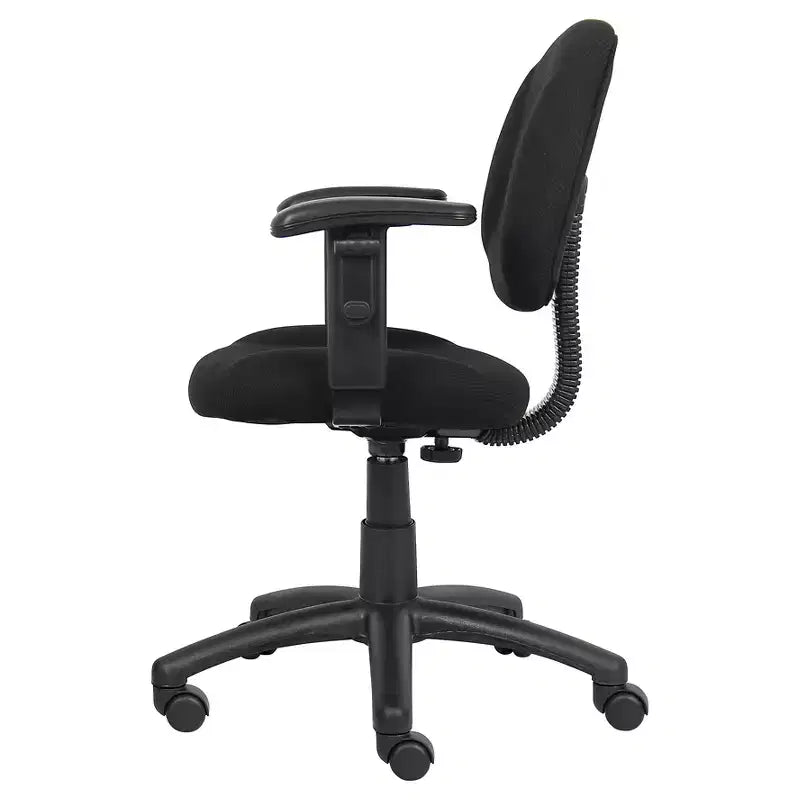Sedia da ufficio Posture con braccioli regolabili, monoposto – Nero/Blu/Bordeaux/Grigio