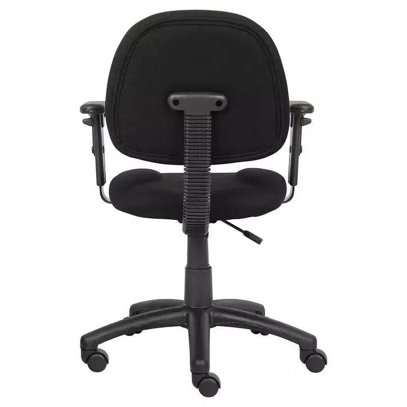 Sedia da ufficio Posture con braccioli regolabili, monoposto – Nero/Blu/Bordeaux/Grigio